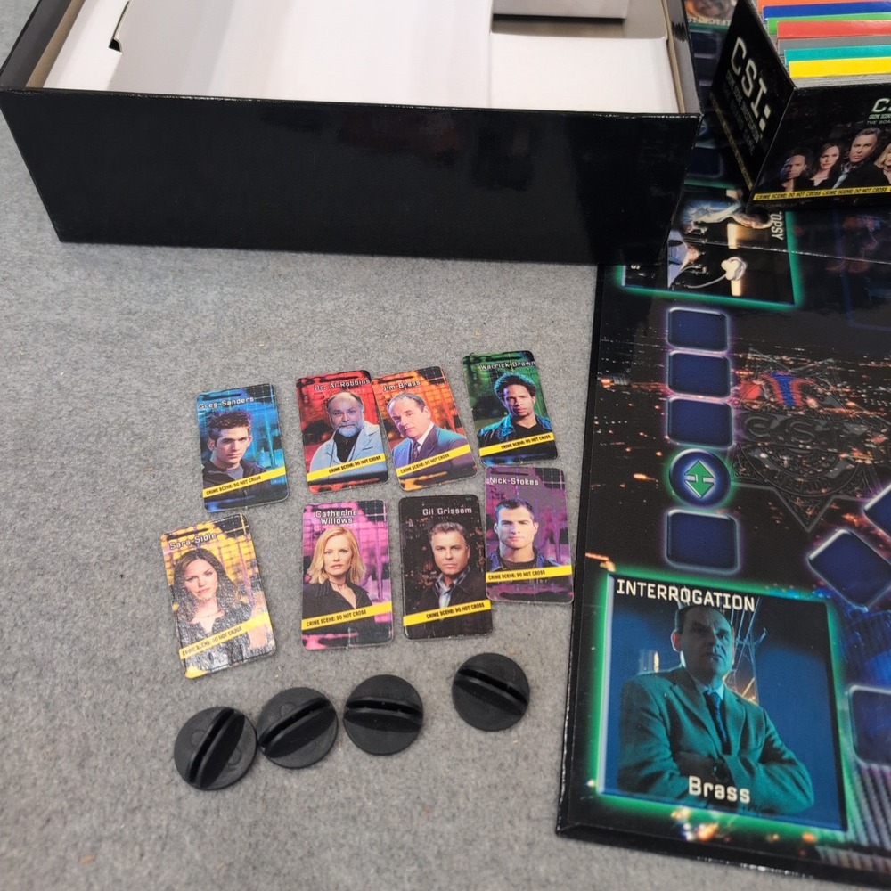 CSI Crime Scene Investigation The Board Game 2004 Specialty Board Games 3743 - Picture 4 of 6